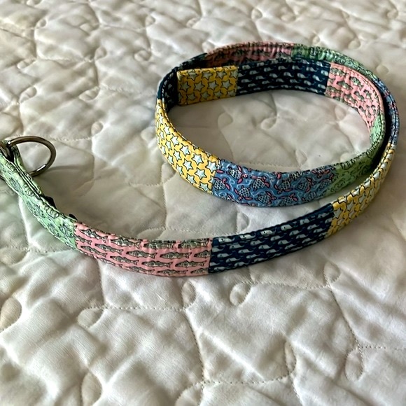 Vineyard Vines Child’s Patchwork D Ring Belt - Picture 1 of 13